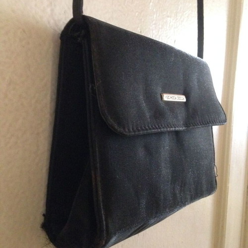 YBC Moda Design crossbody bag vintage used, black