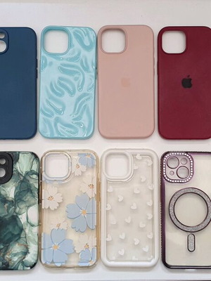 Θήκες iPhone 15 μεταχειρισμένες, πακέτο 16 τεμαχίων