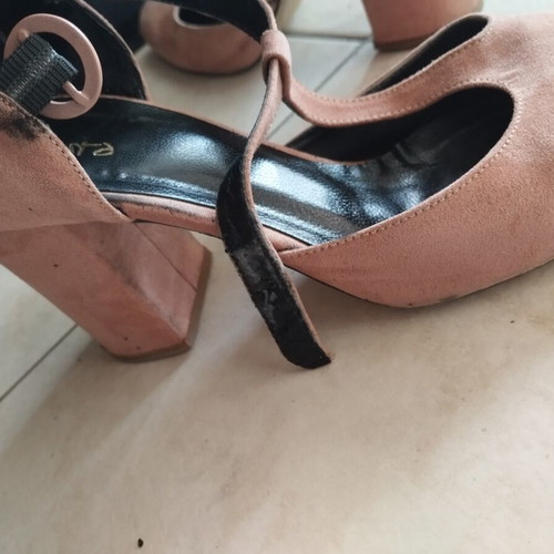 Castor Pink Heels used, size 36, platform style