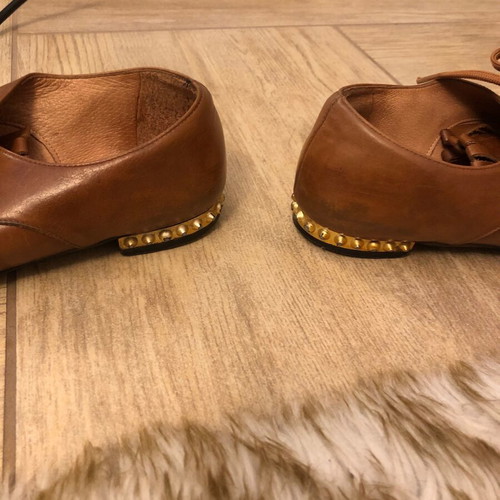 Loafers shoes Chaniotakis used, brown, size 38
