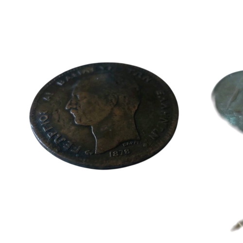 Greek coins used, complete set