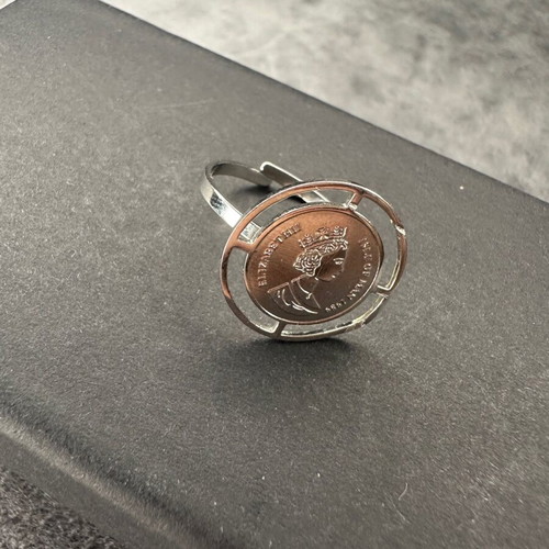 Queen Elizabeth stainless ring new handmade