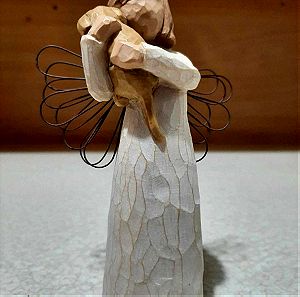 φιγουρα αγγελου Willow Tree Angel of Friendship Ornament, Sculpted Hand-Painted Figure