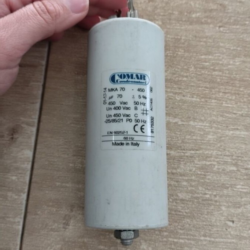 Commar capacitors 70μF and 80μF new