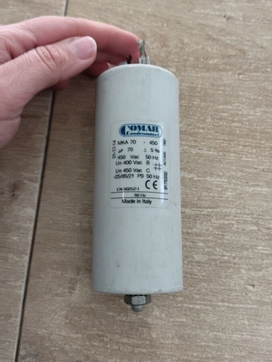 Πυκνωτές Commar 70μF και 80μF καινούργιοι