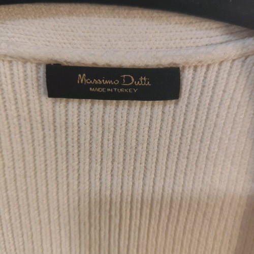 Massimo Dutti knitted vest white no S/M, like new
