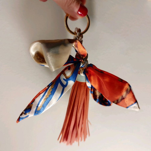 Bag accessory new multicolored, orange