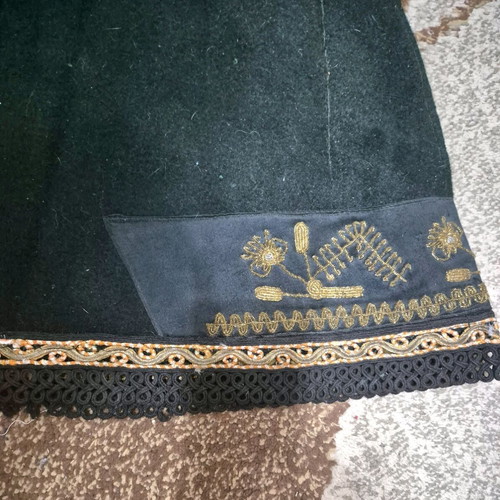 Samokov folk dress restored, authentic, over 100 years old