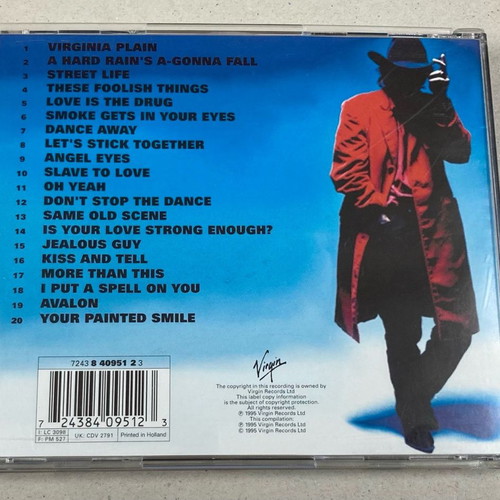 Bryan Ferry + Roxy Music - More Than This The Best Of CD In good condition Price 8 Euros