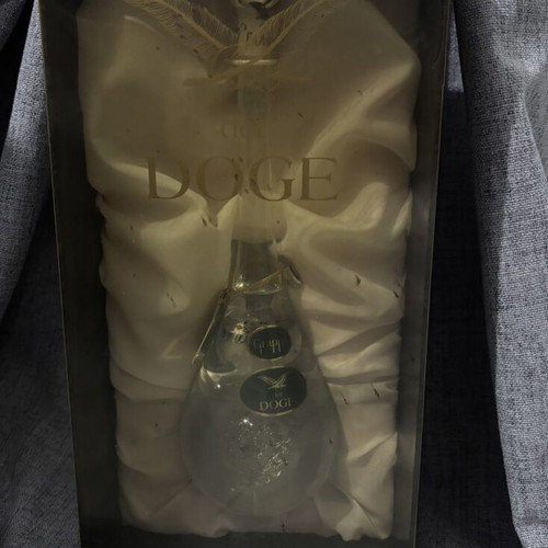 Grappa dei Dogi Sauvignon collectible bottle 500ml like new