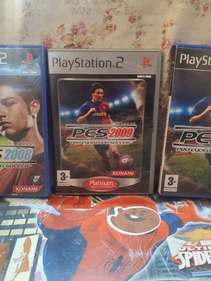 PlayStation 2 games used, PES 2008, PES 2009, PES 2009 Platinum