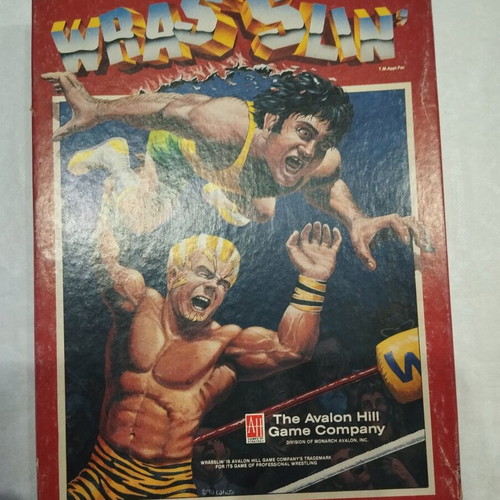 Wrasslin board game by Avalon Hill