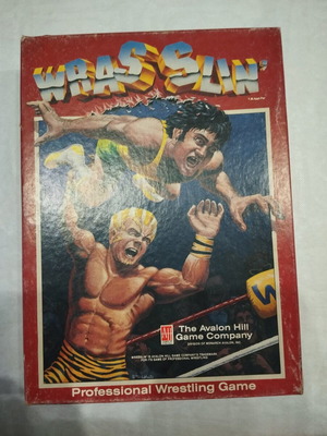 Wrasslin board game by Avalon Hill