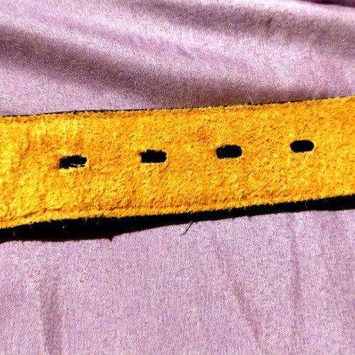 Converse men's leather belt used, black, size 115
