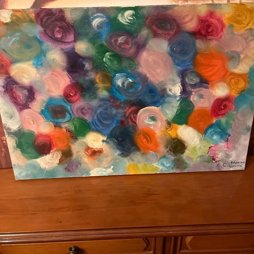 Painting like new, dimensions 60 x 40 cm