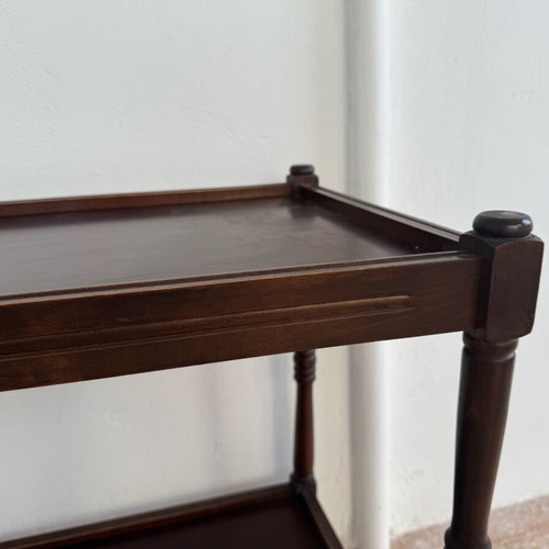 Serving trolley table like new, solid wood