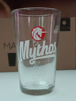 Mythos beer glasses 0.3l, pack of 6