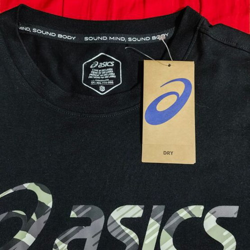Asics T-shirt new, size XXL fits like XL, black
