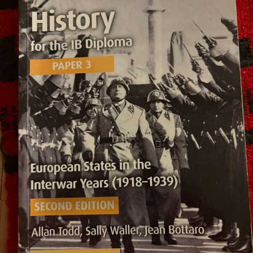 History for the IB Diploma European States in the Interwar Years 1918–1939 second edition, like new