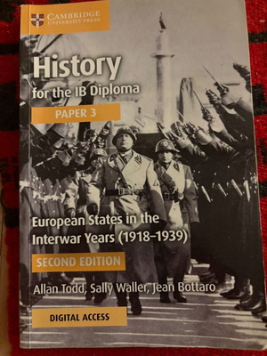 History for the IB Diploma European States in the Interwar Years 1918–1939 second edition, like new