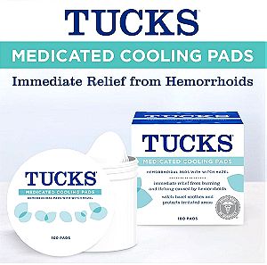 Tucks Medicated Cooling Pads - Αιμορροϊδικά Επιθέματα με Witch Hazel