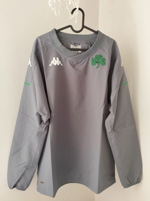 Panathinaikos Kappa windbreaker training jacket new, size Large