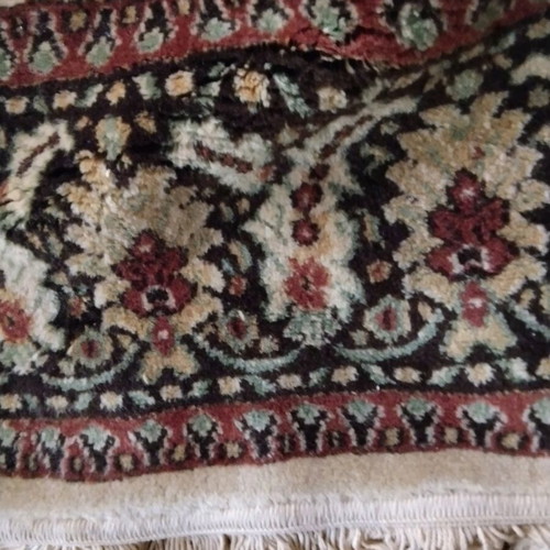 Vintage wool rug 2.55 x 1.55 Biokarpet