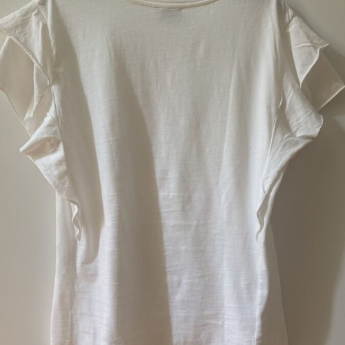 T-shirt Miss Simbolo white size M like new with sleeve design
