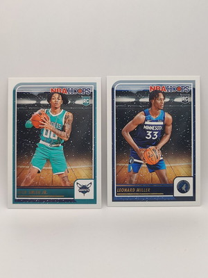 Κάρτες NBA Hoops 2023-24 Winter Edition καινούργιες, πακέτο 8 Rookies