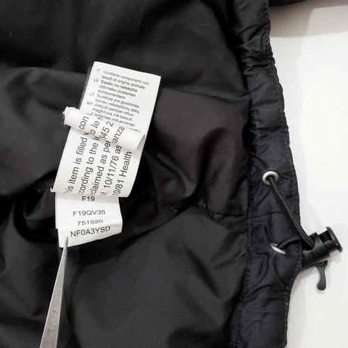 The North Face Paralta Nuptse women's puffer jacket like new, black, S-M