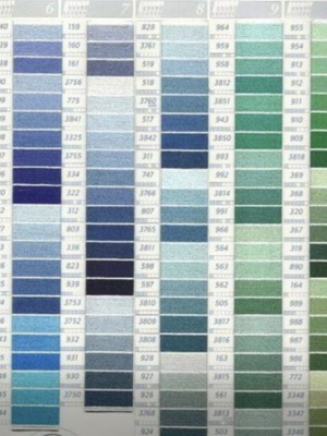 DMC embroidery floss 100% cotton new, various colors
