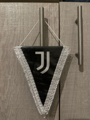 Juventus football team banner new, authentic