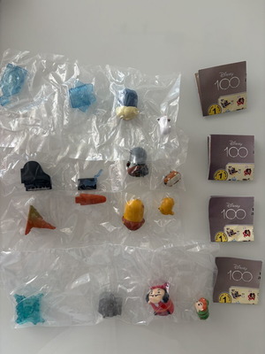 Disney Tsum Tsum 100 Years of Movie Moments Series 4 and 5 Sets New