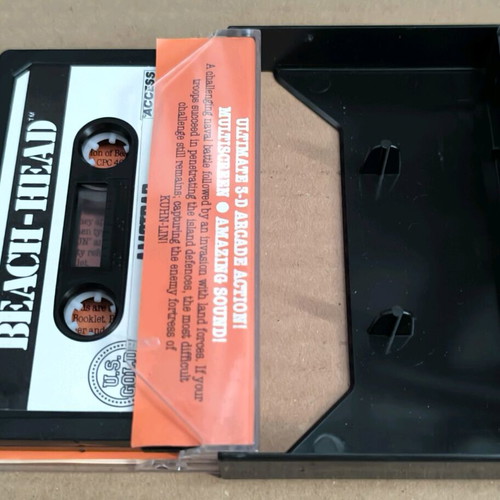 Beach Head Amstrad cassette like new