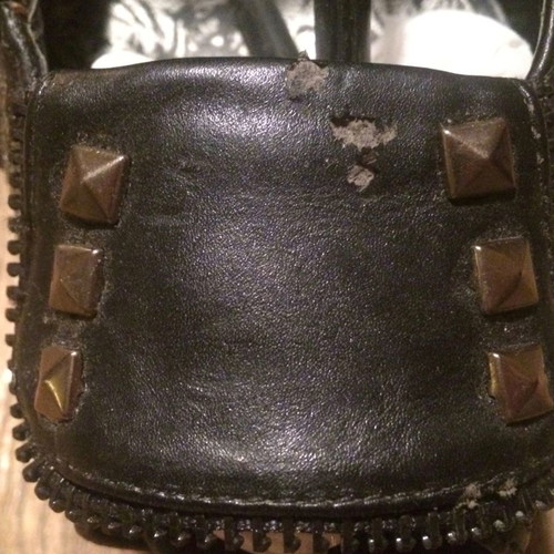 NEW ΙRON FIST PEEP TOE STILETTO PUNK/BIKER/GOTH ΠΛΑΤΦΟΡΜΑ No37