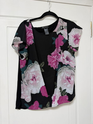Inc floral blouse