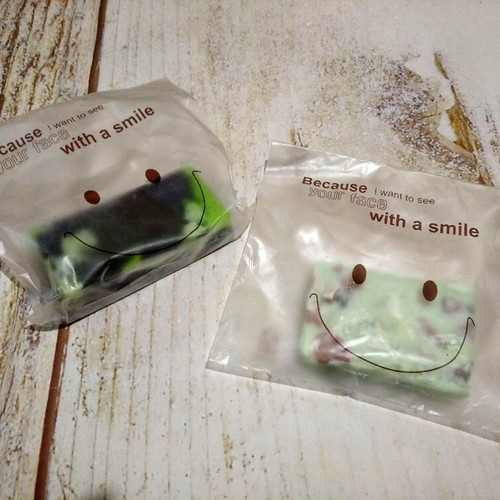 Smile Face cellophane bags 25 pcs new