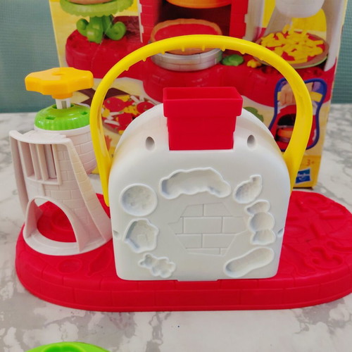 PlayDoh Kitchen toy used with box wear