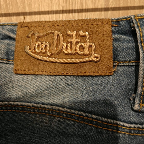 Von Dutch Women's Skinny Jeans Used, Blue, Size S