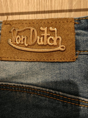 Von Dutch Women's Skinny Jeans Used, Blue, Size S