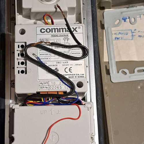 Commax video door phone new