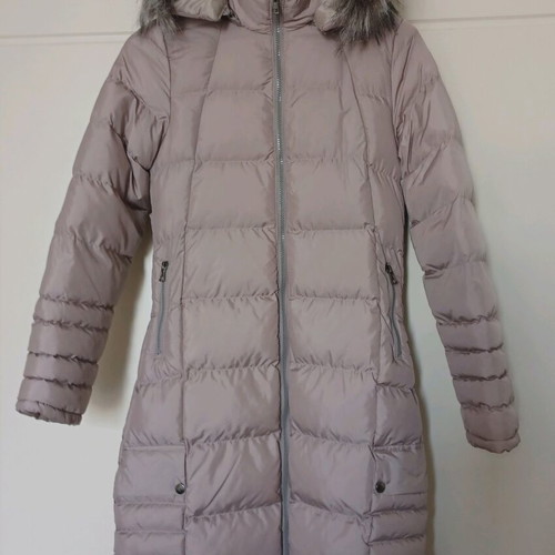 Women's long jacket like new, dusty pink, size Small