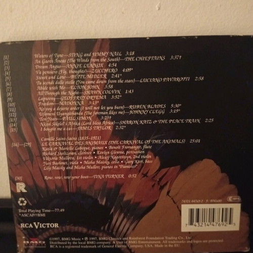 The rainforest Foundation - Carnival! CD used
