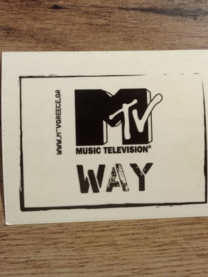 Αυτοκόλλητο MTV Greece