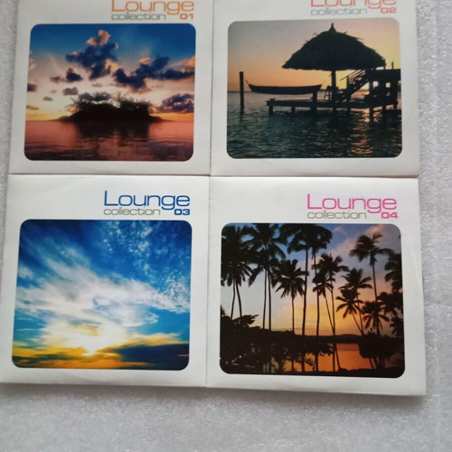 Lounge Collection CD like new, pack of 4, Chillout Ambient