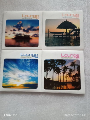 Lounge Collection CD like new, pack of 4, Chillout Ambient