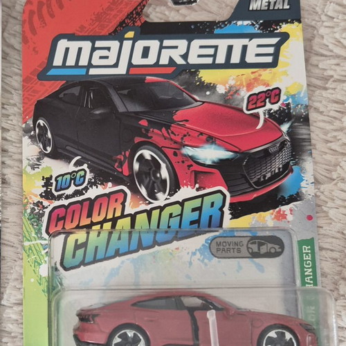 Audi RS E-Tron GT Majorette color changer toy new