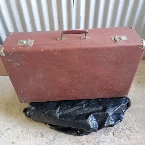 Vintage suitcase used, 70 x 40 x 19 cm, good condition