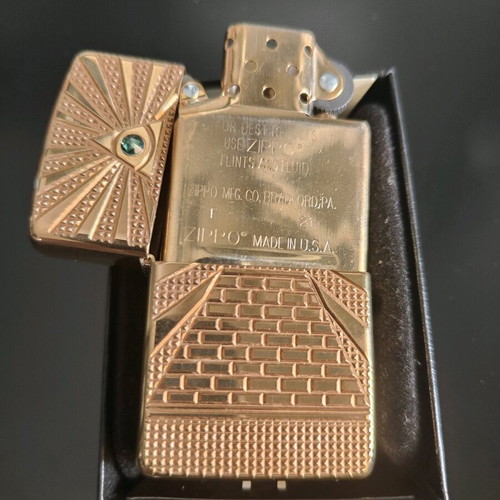 Zippo Eye Of Providence Armor Brass 2021 new