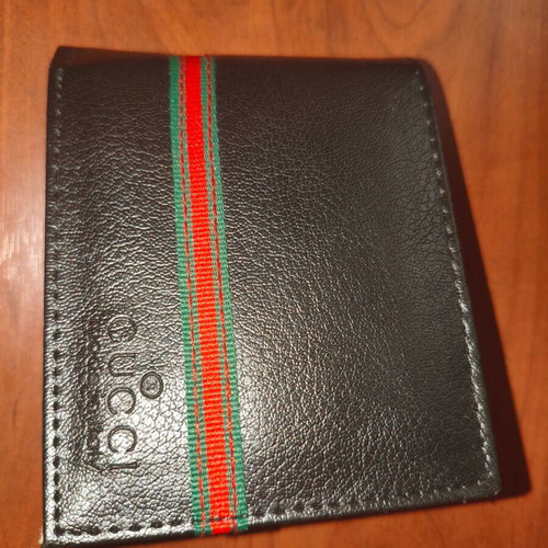 Gucci wallet new, black and multicolor
